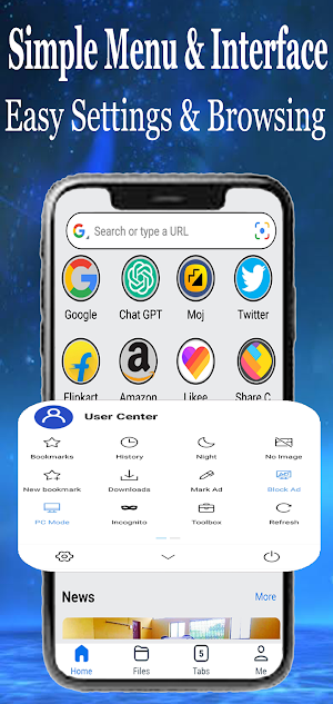 Ai Plus Browser & Web Proxy Screenshot 1