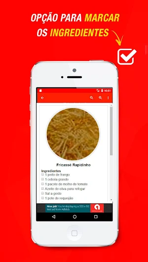 Receitas de Fricassê de Frango Screenshot 1