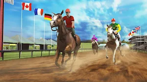 Horse Racing Games 2020: Derby Riding Race 3d Screenshot 3