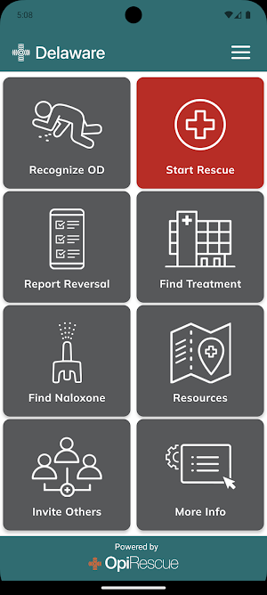 Delaware OpiRescue Screenshot 1