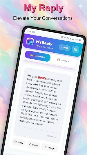 MyReply: Smart Responder Screenshot 2