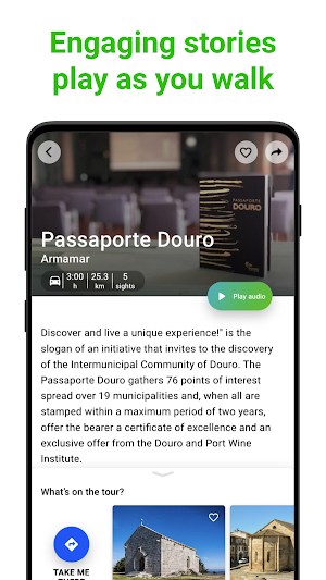 Armamar Tour Guide:SmartGuide Screenshot 1
