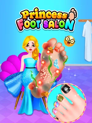 Princess Foot Salon Screenshot 0