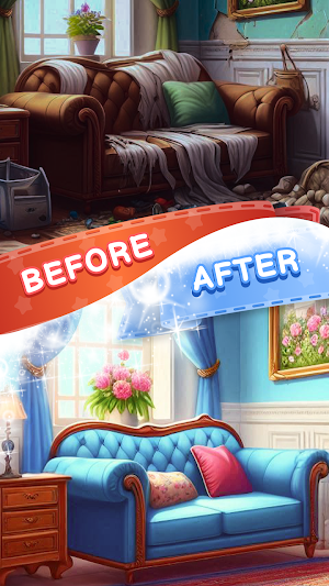 Star Cleaning: 3D Match Screenshot 2