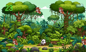 Panda Survival Sprint Game Screenshot 3