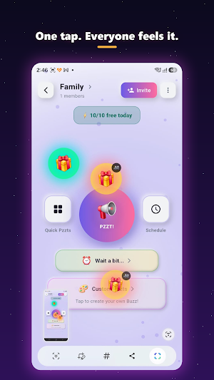 Pzzt! Group Alerts Screenshot 0
