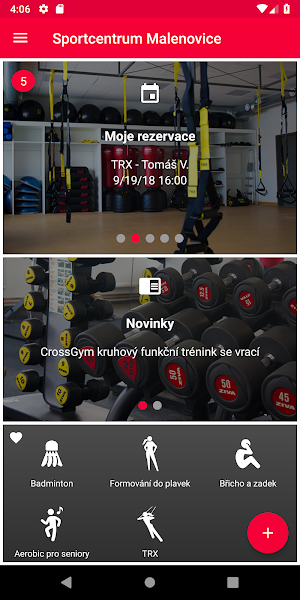 Sportcentrum Malenovice Screenshot 1