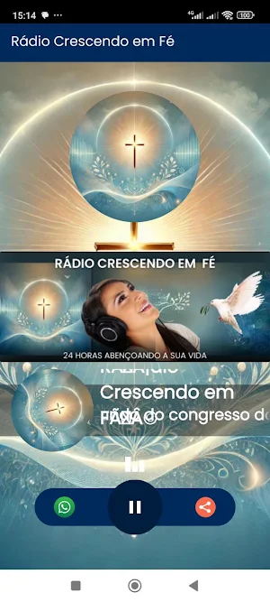 Rádio Crescendo em Fé Screenshot 0