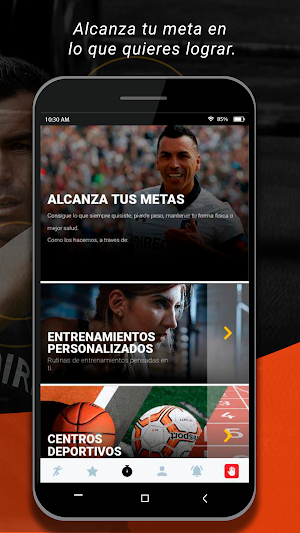 Iveis Rancagua, Aliado en entrenamiento/nutrición. Screenshot 2
