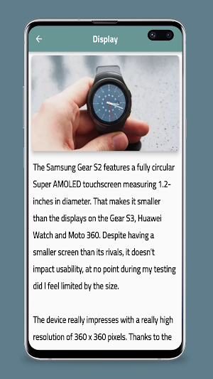 Samsung Gear S2 Guide Screenshot 3