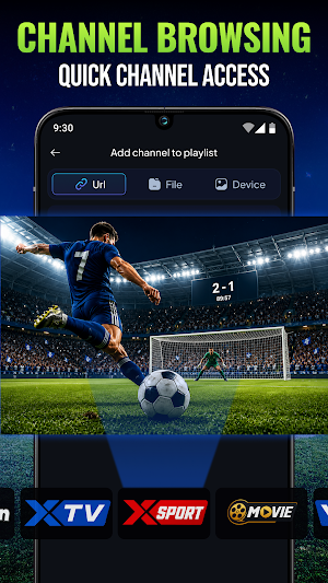 Live TV - IPTV Fast Player Screenshot 2