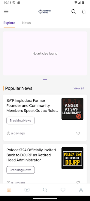 Hamster News Screenshot 1