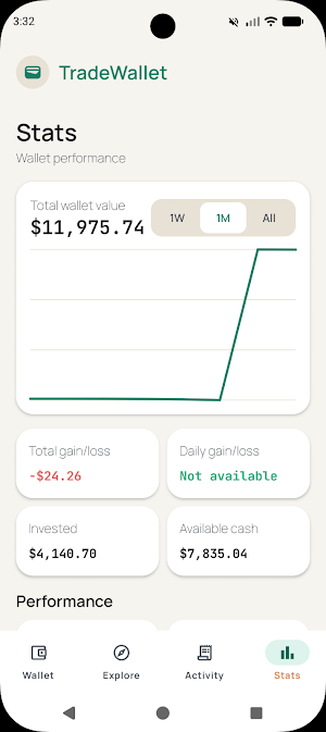 TradeWallet Screenshot 3