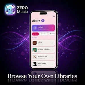 Zero Music: Control your music Screenshot 0