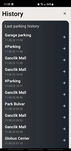 Smart Parking Screenshot 3