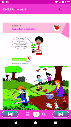 Buku Siswa Kelas 6 SD/MI Tema 1 Screenshot 3