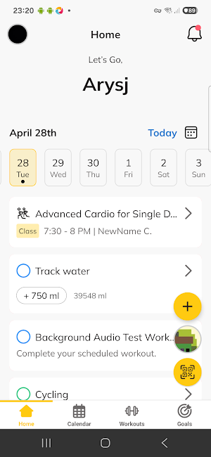 Gardner Fitness Coaching Screenshot 1