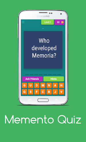MEMENTO QUIZ Screenshot 3