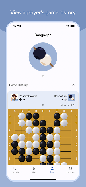 Dango - Play Online Go Game Screenshot 2