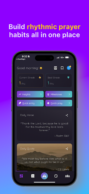 Steadfast Prayer Journal Screenshot 0