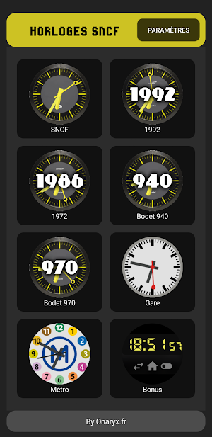 Horloge SNCF (non officiel) Screenshot 0