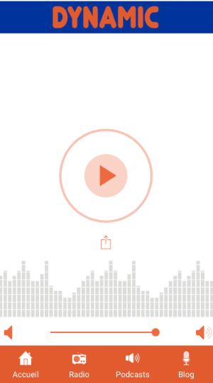 Dynamic Radio Screenshot 1
