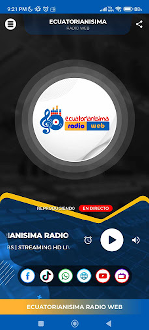 Radio Ecuatorianisima Screenshot 1