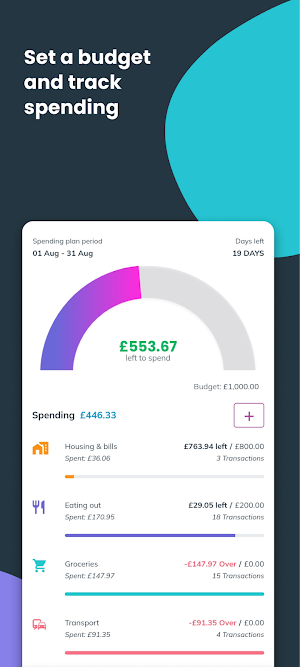 Maji: Money management Screenshot 2