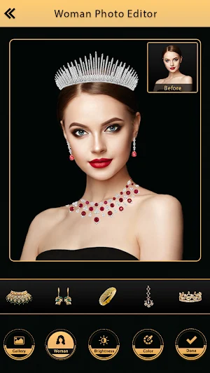 Women Jewellery Photo Editor Screenshot 0