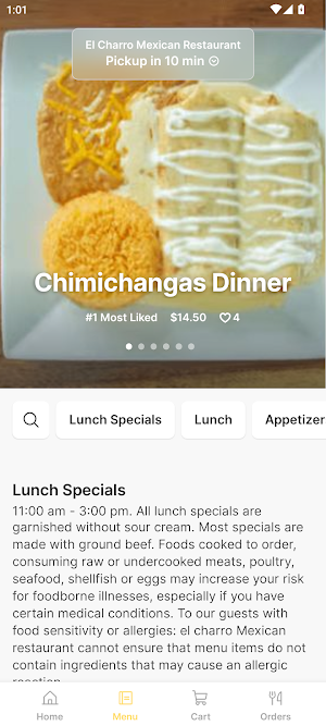 El Charro Mex Screenshot 1