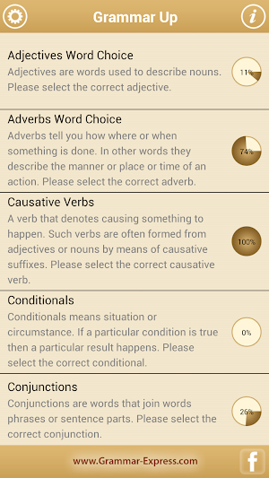 Grammar Up Lite Screenshot 1