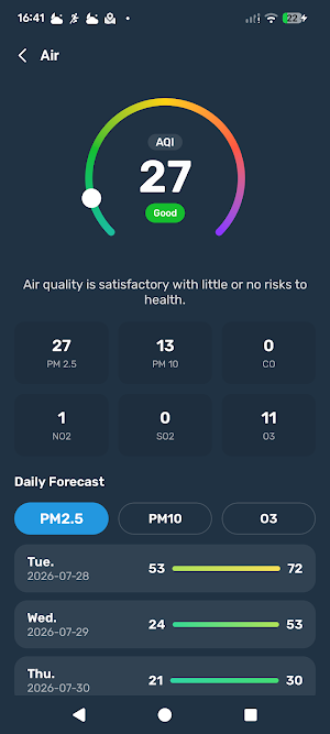 Weather Forecast: Live & Daily Screenshot 0
