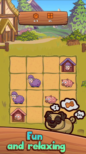 Farm & Aliens: Connect Puzzle Screenshot 1