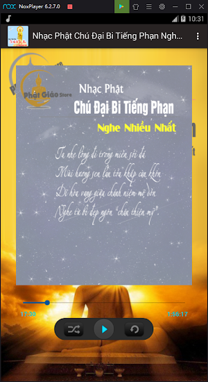 Nhạc Phật Chú Đại Bi Tiếng Phạ Screenshot 2