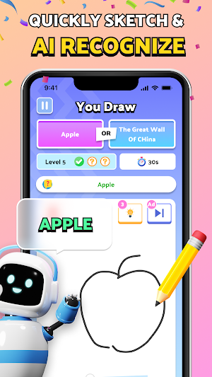 Quick Draw - AI Guess Drawing Screenshot 0