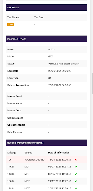Car Reg Checks - Trade Screenshot 3