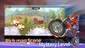 Mountain Extreme Moto Crazy Screenshot 1