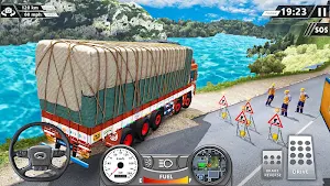Real Euro Cargo Truck Simulator Driving Free Game Screenshot 2