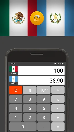 Mexican Peso/Guatemala Quetzal Screenshot 0