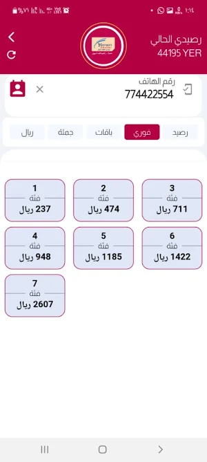 ون باي لخدمات الدفع الالكتروني Screenshot 1