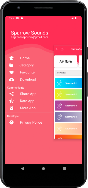 Sparrow Sounds Screenshot 2