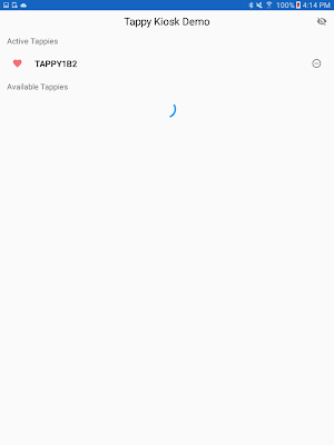 TappyBLE Heartbeat External NFC (Kiosk Mode) Screenshot 3