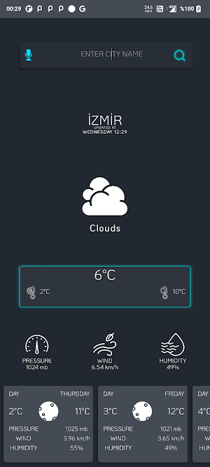 Hava Durumu Screenshot 3