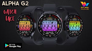 Alpha G2 Digital Watch Face Screenshot 1