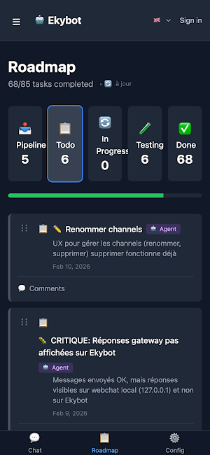 Ekybot Screenshot 1