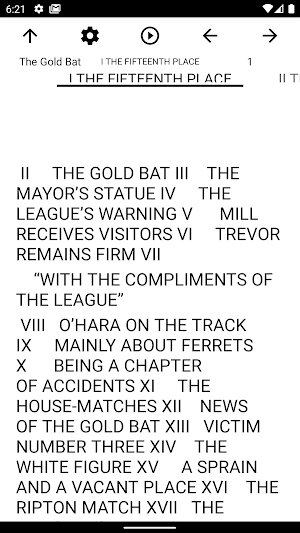Book, The Gold Bat Screenshot 1
