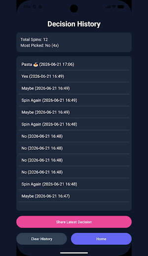 Decision Wheel Screenshot 3