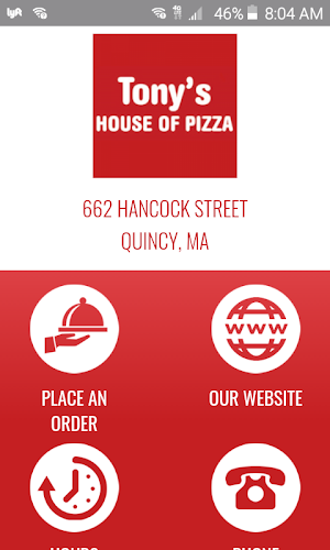 Tony's House of Pizza Screenshot 0