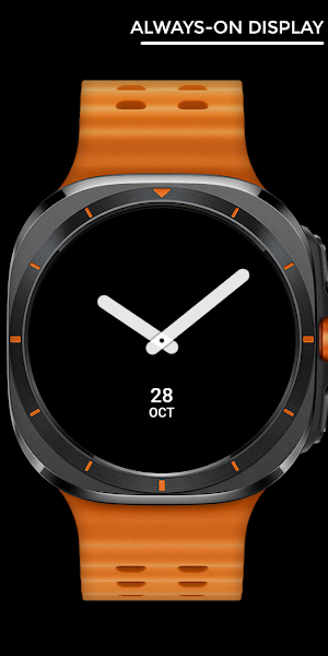 Night ver 47 - watch face Screenshot 2