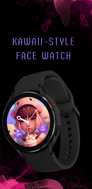 Kawaii Watch Face Screenshot 0
